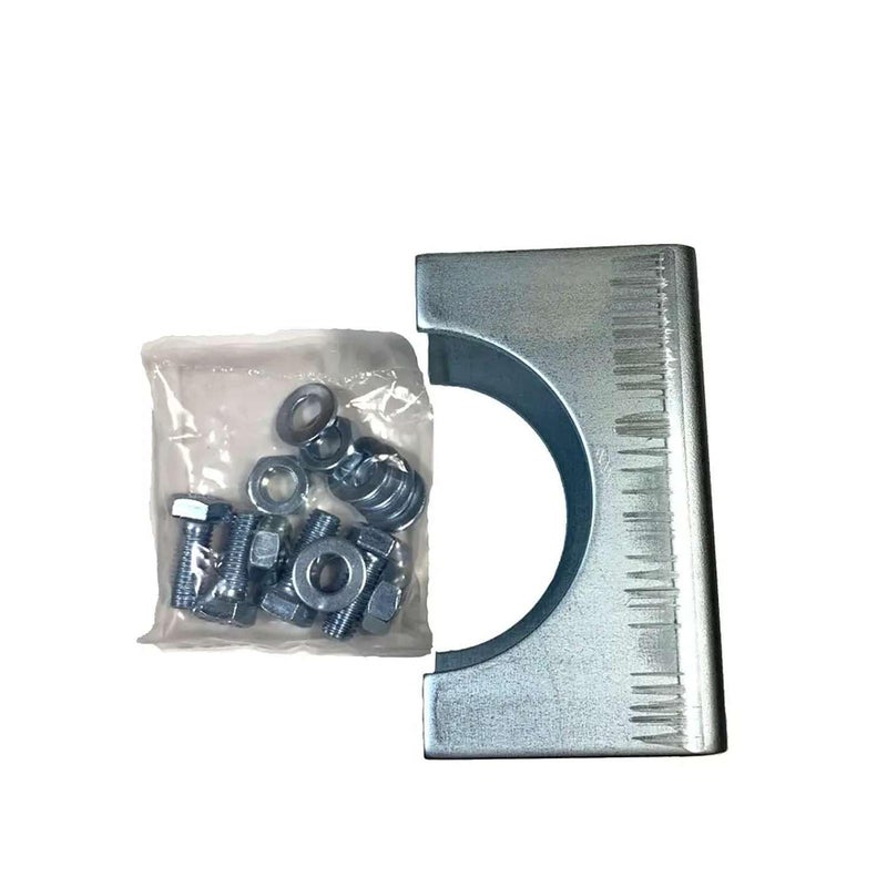 Ghost Controls AX3R Round Post Adapter Brackets to Adapt to 3 inch Round Steel Posts for Automatic Gate Opener Systems - Image 2